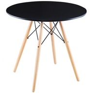 ŠKANDINÁVSKÝ okrúhly stôl JEDÁLENSKÝ OBÝVAČKA 60x60cm