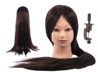 Kadernícka hlava Lea 60cm - brunetka Kadernícka hlava Lea 60cm - brunetka