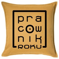 Vankúš ZAMESTNANEC ROKA 50x50 darček Vankúš ZAMESTNANEC ROKA 50x50 darček