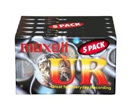 NOVÉ MAXELL AUDIO KAZETY 90 min 5 ks UR 90 UR90 NOVÉ MAXELL AUDIO KAZETY 90 min 5 ks UR 90 UR90