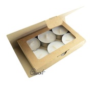 GoatBox eko kraft krabička na čajové sviečky