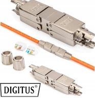 Modulárny barelový konektor Cat.6A STP SLIM 2x RJ45 Modulárny barelový konektor Cat.6A STP SLIM 2x RJ45