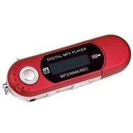 MP3 prehrávač 8GB Pendrive RED