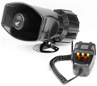 7zvukový výstražný alarm policajného auta
