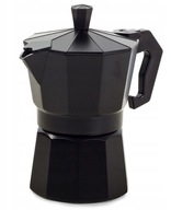 Čierny kávovar Kávovar 600ml pre 12x plynový kávovar na espresso kávy Čierny kávovar Kávovar 600ml pre 12x plynový kávovar na espresso kávy