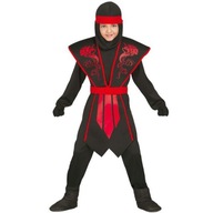 Detský KOSTÝM SHADOW NINJA samurajský bojovník 5-6 rokov Detský KOSTÝM SHADOW NINJA samurajský bojovník 5-6 rokov