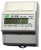 Jednofázový elektromer LE-01M MID RS-485