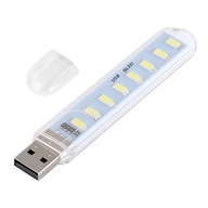 Mini 8 LED USB svetlo - studená farba