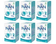 Nestle Nan Optipro mlieko 2 next 6 X 650G