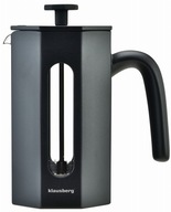 Piestový kávovar/čajník 800ml French Press KLAUSBERG džbán Piestový kávovar/čajník 800ml French Press KLAUSBERG džbán