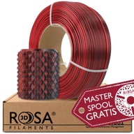 Filamentová náplň PLA Magic Silk Rosa3D Mistic Red 1kg