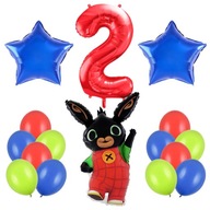 Bing Balloon Balloons for 2th birthday Bing Digit Bing Balloon Balloons for 2th birthday Bing Digit