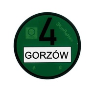 Zelená nálepka Umweltzone EURO 4 odznak