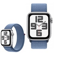 Smart hodinky Apple Watch SE GPS 40mm Silver Winter Blue NOVINKA