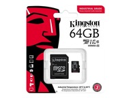 KINGSTON 64GB micro SD XC C10 UHS U3 V30 A1 100Ms KINGSTON 64GB micro SD XC C10 UHS U3 V30 A1 100Ms