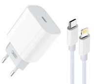 RÝCHLONABÍJAČKA 20W + KÁBEL PRE IPHONE BLESK RÝCHLONABÍJAČKA 20W + KÁBEL PRE IPHONE BLESK