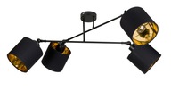 Stropná LAMPA nastaviteľný luster LOFT strojček 4 E27 Stropná LAMPA nastaviteľný luster LOFT strojček 4 E27