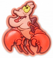 Crocs Jibbitz Pin pre topánky princeznej Ariel Sebastian Crocs Jibbitz Pin pre topánky princeznej Ariel Sebastian