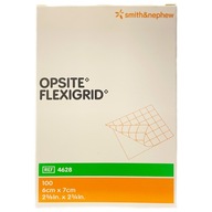 Opsite Flexigrid 6x7 cm fóliový obväz 100 ks