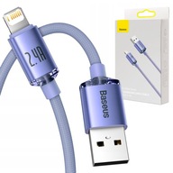 BASEUS FAST USB/Lightning KÁBEL 2,4A 2m SILNÝ BASEUS FAST USB/Lightning KÁBEL 2,4A 2m SILNÝ
