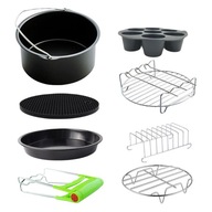 Sada 8 kusov príslušenstva pre fritézu do 3,7 Qt ,8 Qt 8 palcov Sada 8 kusov príslušenstva pre fritézu do 3,7 Qt ,8 Qt 8 palcov
