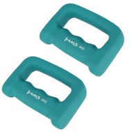 Činky KSTUFF 2x2kg liatinové potiahnuté neoprénom HMS činky SET Činky KSTUFF 2x2kg liatinové potiahnuté neoprénom HMS činky SET