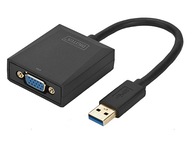Grafický adaptér USB3.0 -> VGA FullHD DIGITUS Grafický adaptér USB3.0 -> VGA FullHD DIGITUS