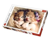 Puzzle 500: Spiace mačiatka 37271 Puzzle 500: Spiace mačiatka 37271