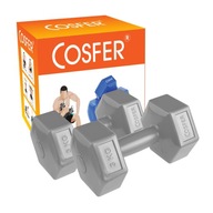 SET ČINOK 2x3kg FITNESS DUMBLES 6kg SET ČINOK 2x3kg FITNESS DUMBLES 6kg