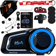 SYSTÉM BLUETOOTH INTERCOM MaxTo M6S MESH SYSTÉM PRE 8 MOTO POLSKÝCH LEKTOROV DVOJJADROVÝ SYSTÉM BLUETOOTH INTERCOM MaxTo M6S MESH SYSTÉM PRE 8 MOTO POLSKÝCH LEKTOROV DVOJJADROVÝ