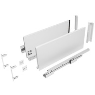 GTV AXIS PRO zásuvka biela vysoká L-550mm H-167 tiché zatváranie 3D výsuv 40kg GTV AXIS PRO zásuvka biela vysoká L-550mm H-167 tiché zatváranie 3D výsuv 40kg