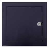 Revízne dvierka 15x15 antracit, kovový zámok Revízne dvierka 15x15 antracit, kovový zámok