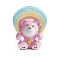 Medvedík s dúhovým projektorom Rainbow Pink Chicco