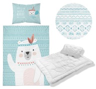 SET Obliečky do postieľky paplón 90x120 vankúš 40x60 SET Obliečky do postieľky paplón 90x120 vankúš 40x60
