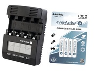 Nabíjačka EVERACTIVE NC-3000 + batérie R03 AAA
