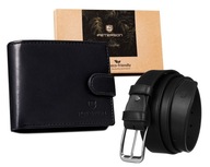 PETERSON pánska kožená peňaženka SET PETERSON pánska kožená peňaženka SET