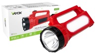 LED baterka pátracie svetlo nabíjateľný solárny panel 300 lm popruh na rameno LED baterka pátracie svetlo nabíjateľný solárny panel 300 lm popruh na rameno