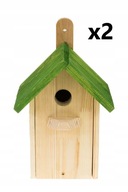 Hniezdna búdka pre vtáky, domček NZ12, sada 2 ks Hniezdna búdka pre vtáky, domček NZ12, sada 2 ks