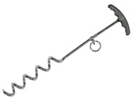 45 cm skrutkovací sleď s pohyblivým krúžkom 45 cm skrutkovací sleď s pohyblivým krúžkom