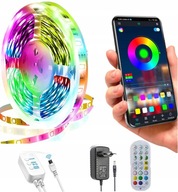 RGB LED pásik 15m Bluetooth Aplikácia s diaľkovým ovládaním RGB LED pásik 15m Bluetooth Aplikácia s diaľkovým ovládaním