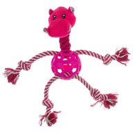 Hračka pre psa MASCOT, lano, pískadlo, AŻURKA Hračka pre psa MASCOT, lano, pískadlo, AŻURKA