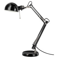 FORSÅ Stolná lampa - čierna FORSÅ Stolná lampa - čierna