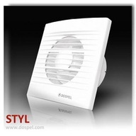 Potrubný ventilátor STYL 100S biely Potrubný ventilátor STYL 100S biely