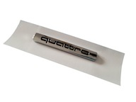 Emblém Quattro pre Audi Silver Glossy
