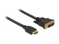 HDMI - DVI-D DELOCK kábel 1 m
