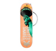 Zoo York Skateboard Skateboard Kovová kľúčenka