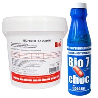 BAKTÉRIA septik Bio 7 Choc + Bio7 Entretien 1 kg