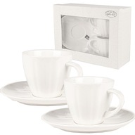 SÚPRAVA ŠÁLKA A PODŠÁLKY 2KS 180ML VIVA KÁVA ČAJ DARČEK SÚPRAVA ŠÁLKA A PODŠÁLKY 2KS 180ML VIVA KÁVA ČAJ DARČEK