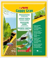 Sera Guppy Gran 10g vrecúško so zeleninou gran