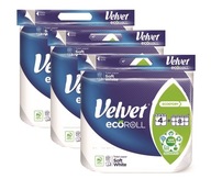 Toaletný papier VELVET ECO 4 rolky x 3 balenia